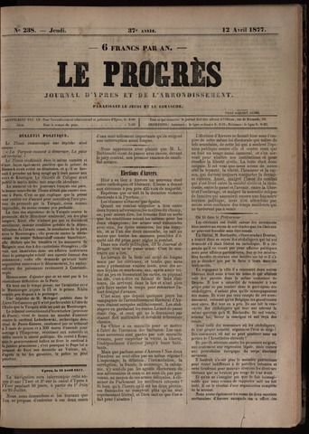 Le Progrès (1841-1914) 1877-04-12