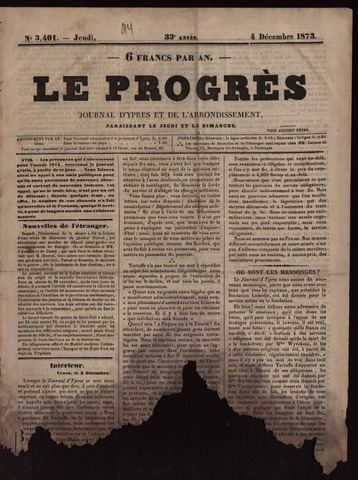 Le Progrès (1841-1914) 1873-12-04