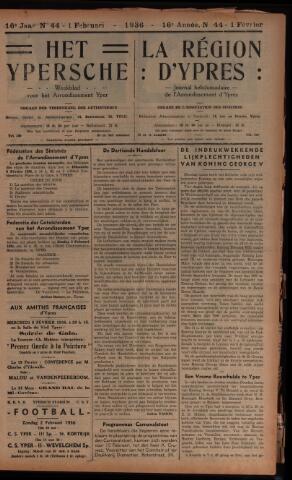 Het Ypersch nieuws (1929-1971) 1936-02-01