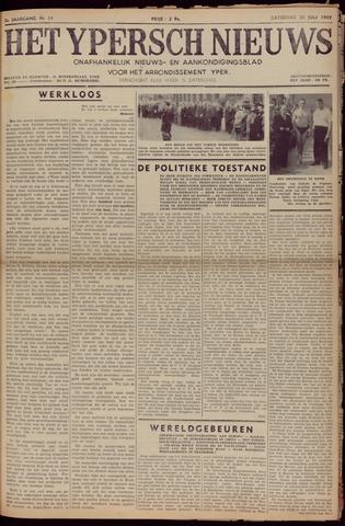 Het Ypersch nieuws (1929-1971) 1949-07-30