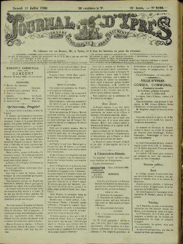 Journal d’Ypres (1874-1913) 1896-07-11