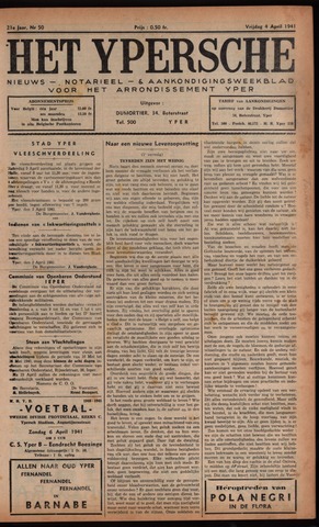 Het Ypersch nieuws (1929-1971) 1941-04-04