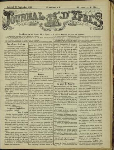 Journal d’Ypres (1874-1913) 1900-09-19