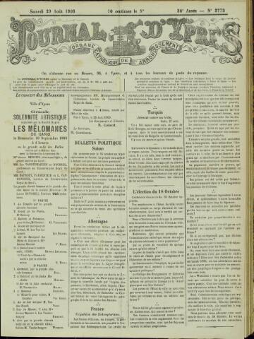 Journal d’Ypres (1874 - 1913) 1903-08-29