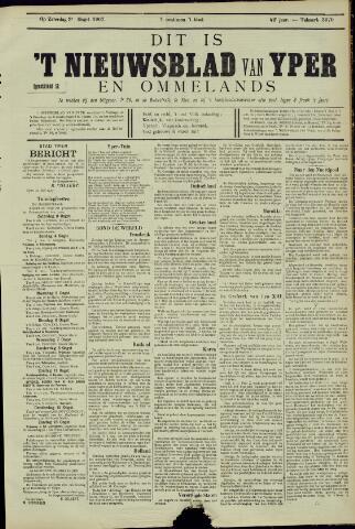 Nieuwsblad van Yperen en van het Arrondissement (1872-1912) 1907-07-27