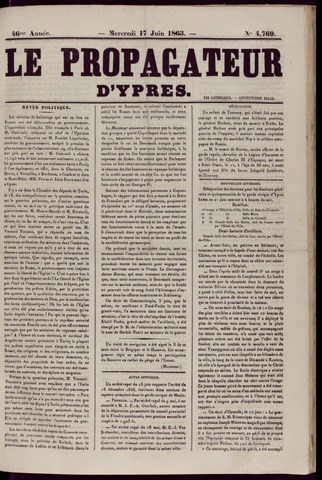 Le Propagateur (1818-1871) 1863-06-17