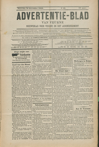 Het Advertentieblad (1825-1914) 1903-12-19