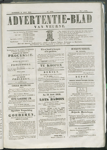 Het Advertentieblad (1825-1914) 1858-07-31
