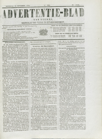 Het Advertentieblad (1825-1914) 1874-11-14