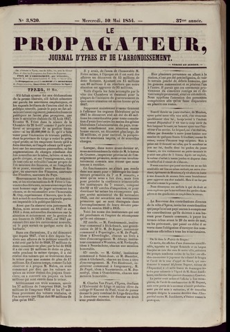 Le Propagateur (1818-1871) 1854-05-10