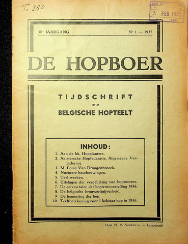 De Hopboer (1904-1984) 1937