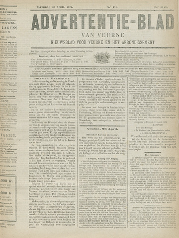 Het Advertentieblad (1825-1914) 1879-04-26