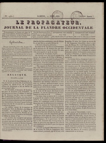 Le Propagateur (1818-1871) 1836-06-11