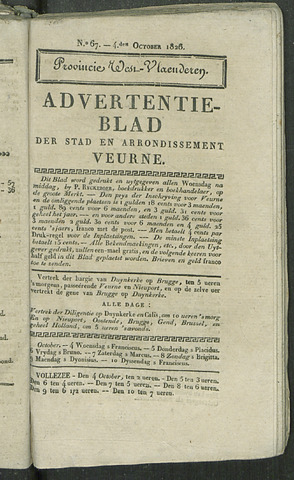 Het Advertentieblad (1825-1914) 1826-10-04