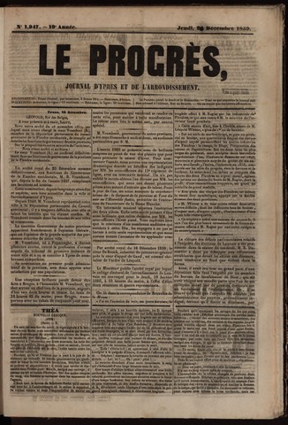Le Progrès (1841-1914) 1859-12-28
