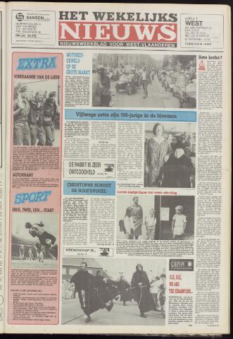 Het Wekelijks Nieuws (1946-1990) 1986-08-29