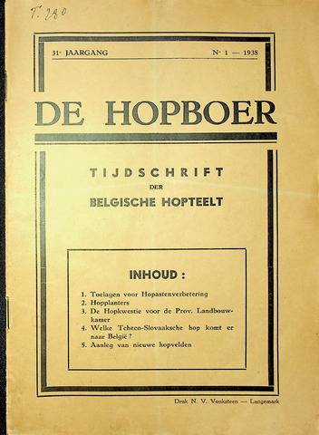 De Hopboer (1904-1984) 1938