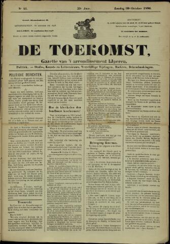 De Toekomst (1862-1894) 1886-10-10