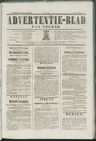 Het Advertentieblad (1825-1914) 1860-02-25