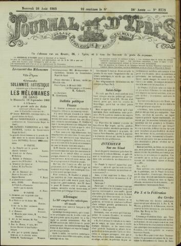 Journal d’Ypres (1874 - 1913) 1903-08-26