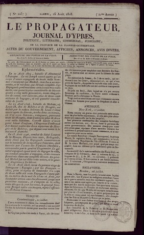 Le Propagateur (1818-1871) 1828-08-16