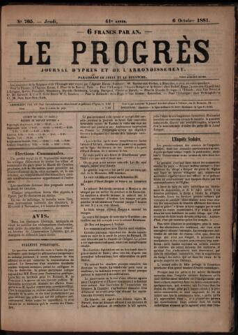 Le Progrès (1841-1914) 1881-10-06