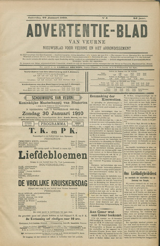 Het Advertentieblad (1825-1914) 1910-01-22