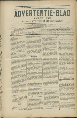 Het Advertentieblad (1825-1914) 1899-07-22