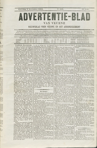 Het Advertentieblad (1825-1914) 1884-12-06
