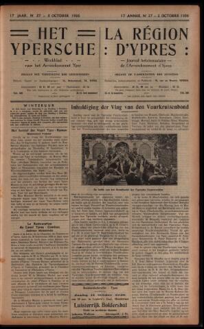 Het Ypersch nieuws (1929-1971) 1936-10-03