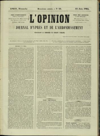 L’Opinion (1863 - 1873) 1864-06-12
