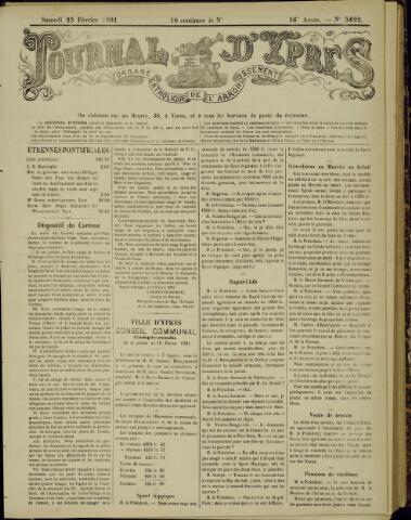 Journal d’Ypres (1874 - 1913) 1901-02-23