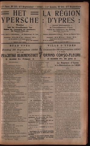 Het Ypersch nieuws (1929-1971) 1930-09-27