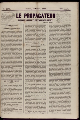 Le Propagateur (1818-1871) 1856-10-04