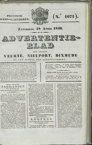 Het Advertentieblad (1825-1914) 1846-04-18