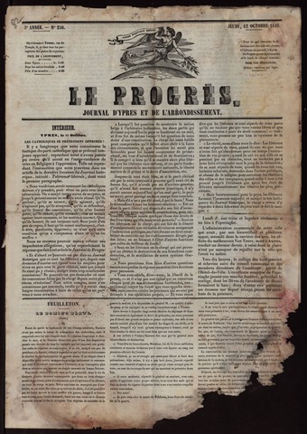 Le Progrès (1841-1914) 1843-10-12
