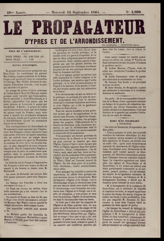 Le Propagateur (1818-1871) 1864-09-14