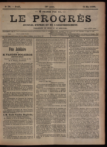 Le Progrès (1841-1914) 1896-05-14