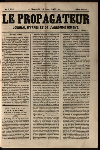 Le Propagateur (1818-1871) 1855-06-13