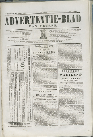 Het Advertentieblad (1825-1914) 1863-04-11