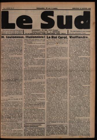 Le Sud (1934-1939) 1938-01-16