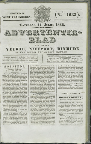 Het Advertentieblad (1825-1914) 1846-07-11