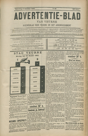 Het Advertentieblad (1825-1914) 1911-10-07