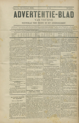Het Advertentieblad (1825-1914) 1896-02-22