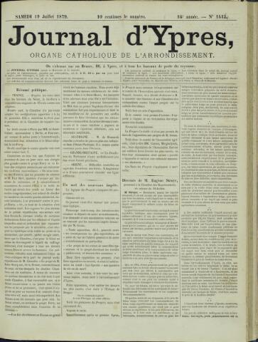 Journal d’Ypres (1874 - 1913) 1879-07-19