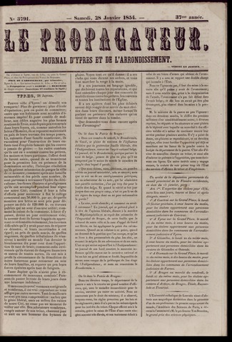 Le Propagateur (1818-1871) 1854-01-28