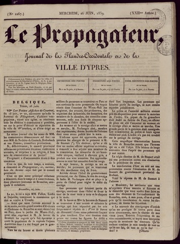 Le Propagateur (1818-1871) 1839-06-26