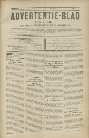 Het Advertentieblad (1825-1914) 1910-11-12
