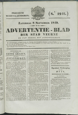 Het Advertentieblad (1825-1914) 1849-09-08