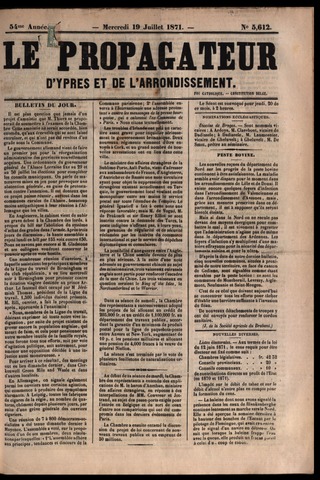 Le Propagateur (1818-1871) 1871-07-19